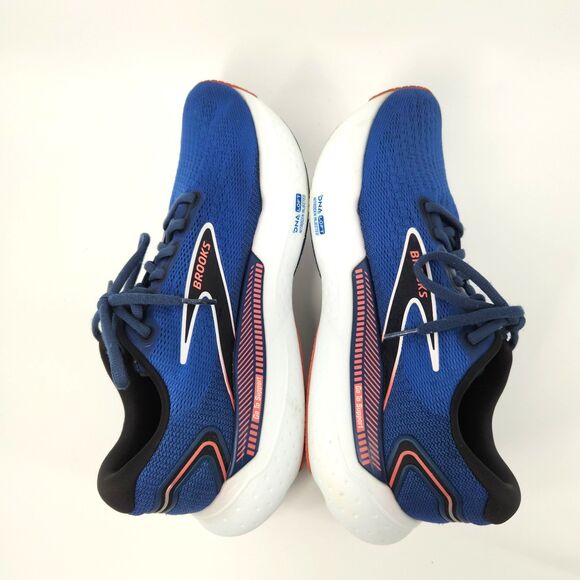 Brooks Glycerin GTS 21 Shoes Womens Size 10 Blue Icy Pink Rose Running - Picture 5 of 10